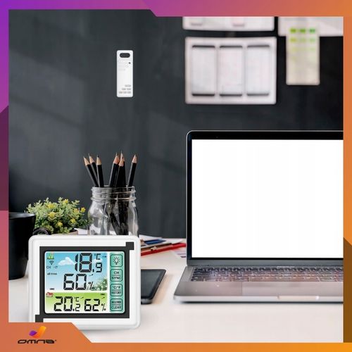 Stacja pogody bezprzewodowa pogodowa meteo 3 czujniki zewnętrzna na Arena.pl