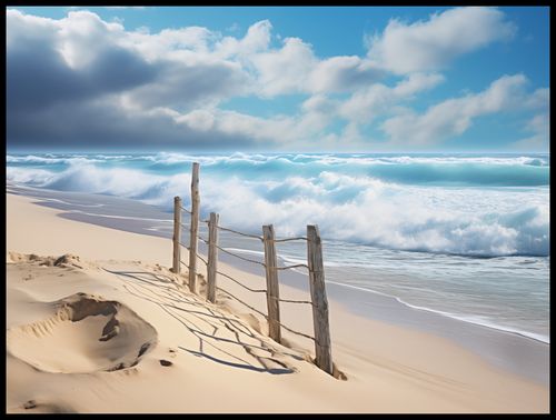 Plakat 100x75cm Szepty Oceanu na Arena.pl