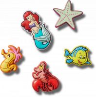 Przypinki Crocs Jibbitz Piny Do Butów Princess Ariel 5 Pack