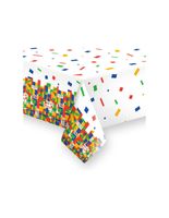 Obrus papierowy Kolorowe Klocki, 120x180 cm
