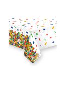 Obrus papierowy Kolorowe Klocki, 120x180 cm