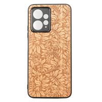 Drewniane Etui Bewood Redmi Note 12 4G LIŚCIE JABŁOŃ