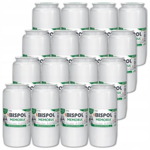 Wkłady do zniczy olejowe BISPOL WO7 4,5dnia 16szt na Arena.pl