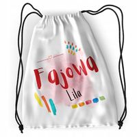 Plecak Dla Lilii Sportowy Szkolny Worek Torba Z Nadrukiem Ze Zdjęciem