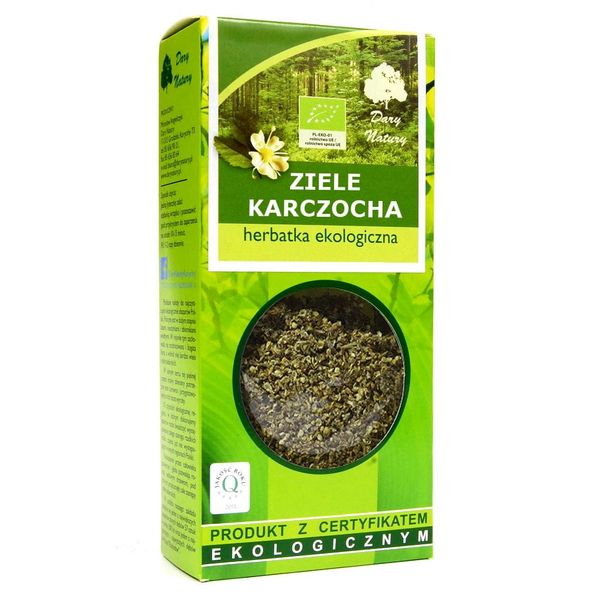 Herbatka ekologiczna Ziele Karczocha 50g zdjęcie 1