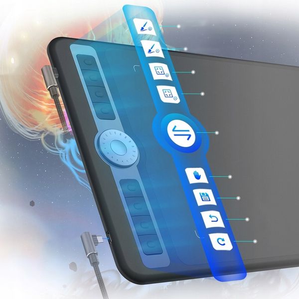 Tablet graficzny BOSTO T1060 PL OPROGRAMOWANIE do komputera PROFESJONALNY zdjęcie 3