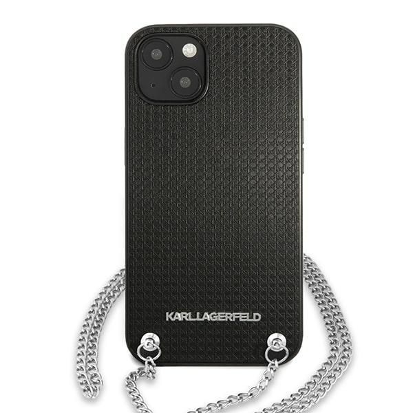 Etui Karl Lagerfeld do iPhone 15, iPhone 14, iPhone 13, Czarny zdjęcie 3