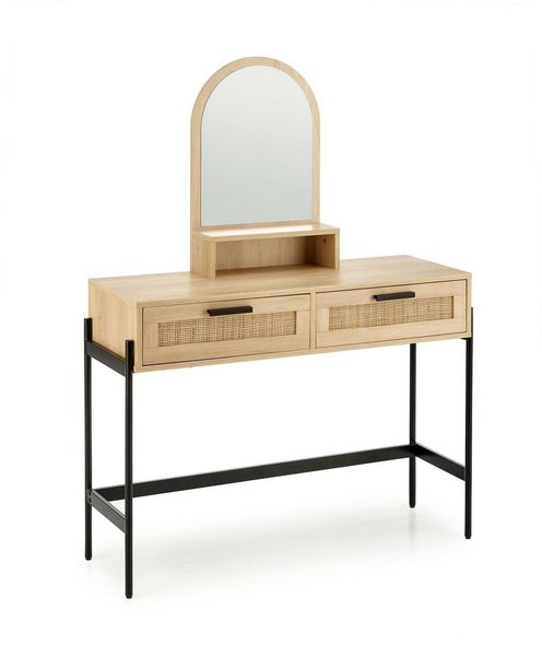 Toaletka boho Makar naturalna/czarna zdjęcie 1