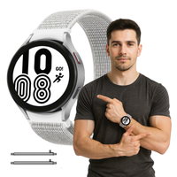 Pasek do Garmin Forerunner 265S Vivoactive Venu 4S opaska bransoleta biały