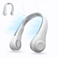 WENTYLATOR NA SZYJE PRZENOŚNY WENTYLATOR USB KONSTRUKCJA SŁUCHAWEK