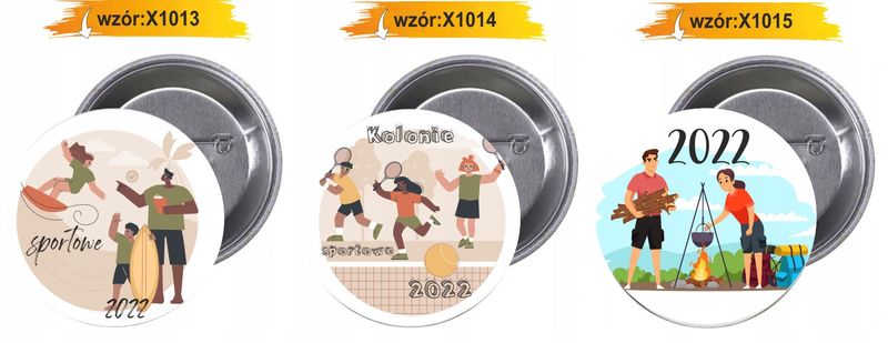 Przypinki buttony KOLONIA 2022 SUPER JAKOŚĆ zdjęcie 7