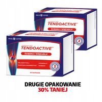 TENDOACTIVE zestaw 2 opakowania 60kaps - drugie opakowanie 30% TANIEJ