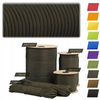 Linka EDCX 4mm Paracord 550 - (Army Green, 30 m)