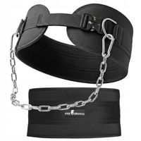 PAS OBCIĄŻENIOWY DO PODCIĄGANIA DIP BELT KULTURYSTYCZNY MOCNY Z