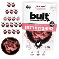BULT mokra karma dla psa Przepiórka saszetka 20x500g Pełnoporcjowa