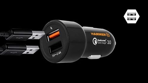 Ładowarka Hammer Charger 3.0 2Usb 2.4A Explorer na Arena.pl