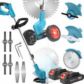 PODKASZARKA AKUMULATOROWA KOSA WYKASZARKA KOSIARKA DO TRAWY DUŻY