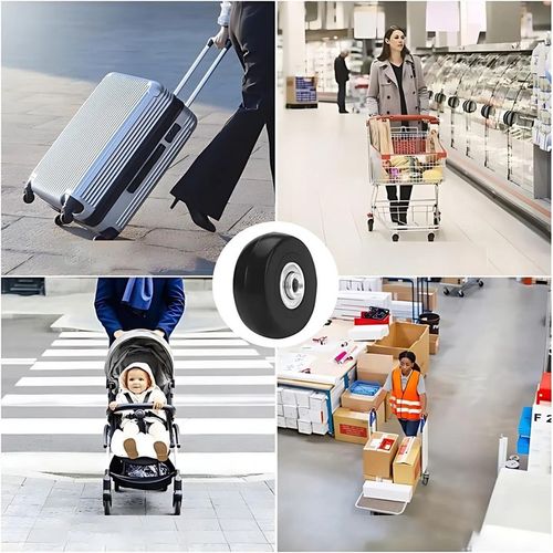 KÓŁKO DO WALIZKI CZĘŚCI BAGAŻ WALIZEK TORBY 4 SZT serwis naprawa w 5 min na Arena.pl