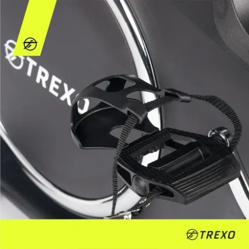 Rower stacjonarny treningowy TREXO czarny EB-500 na Arena.pl