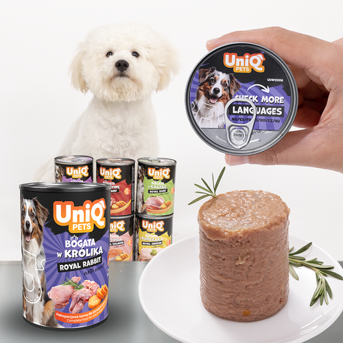 Mokra karma dla psa z królika ROYAL RABBIT 375g UNIQ PETS na Arena.pl