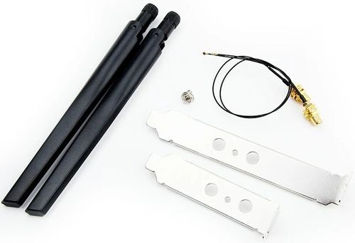 Zestaw anten anteny 2x 6Dbi Intel karta Wifi 2.4GHz 5GHz M.2 IPEX 4 RP-SMA na Arena.pl