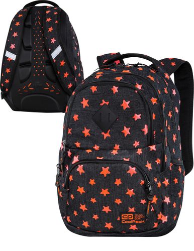 Coolpack-DART-Plecak-DENIM ORANGE STARS na Arena.pl