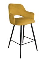 Hoker krzesło barowe Milano podstawa czarna MG15