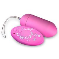 BEZPRZEWODOWE JAJKO WIBRUJĄCE Masażer Stymulujący RÓŻOWY