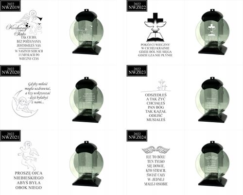 ZNICZ SZKLANY grawer KOCHANEJ MAMIE PAMIĘTAMY na Arena.pl