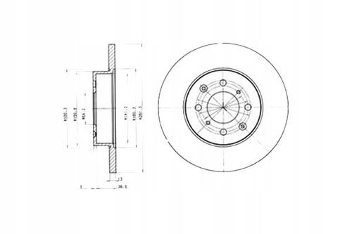 TARCZA HAM PRZOD 262X13 P na Arena.pl
