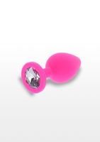 diamond booty jewel large pink