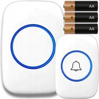 BEZPRZEWODOWY DZWONEK DO DRZWI FURTKI Wodoodporny NA BATERIE ZASIĘG 300m