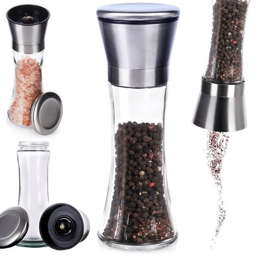 Młynek do Pieprzu Soli Mielenia Przypraw Przyprawnik Stołowy Kuchenny na Arena.pl