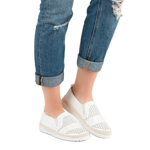 Ażurowe Trampki Slip On r.40 na Arena.pl