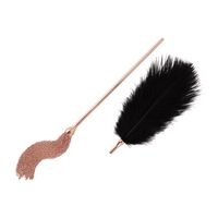 Rosy Gold - Feather Tickler & Whip - Rosegold