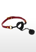 kinky gag with plug red