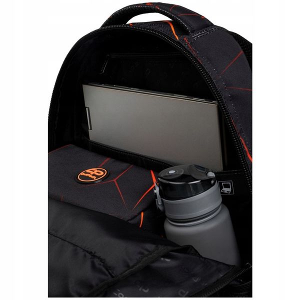 COOLPACK PLECAK SZKOLNY MŁODZIEŻOWY CZARNY 3D zdjęcie 9