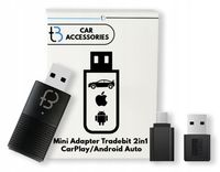 Bezprzewodowy Adapter Mini USB 2w1 TRADEBIT do iPhone / Androida