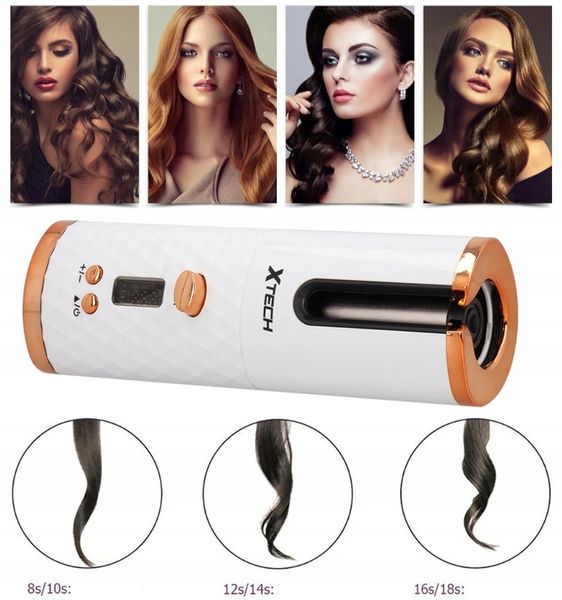 LOKÓWKA DO WŁOSÓW AUTOMATYCZNA CERAMICZNA LCD CURL zdjęcie 15