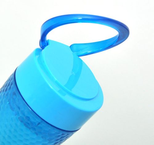 Kubek, Bidon, butelka z sitkiem i uchwytem PROMIS TMB-45 poj. 0,45l - niebieski na Arena.pl