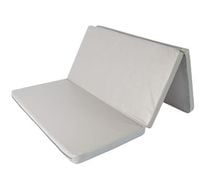 Materac gimnastyczny Gamma 150 x 100 x 10 cm składany 3-częściowy szary