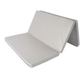 Materac gimnastyczny Gamma 150 x 100 x 10 cm składany 3-częściowy szary