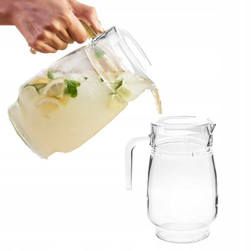 Szklany dzbanek do wody napojów lemoniady 1,4L na Arena.pl