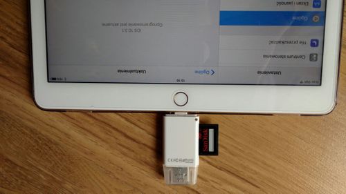 Czytnik apple iPhone ipad 5 6 7 SE android 8pin SD na Arena.pl