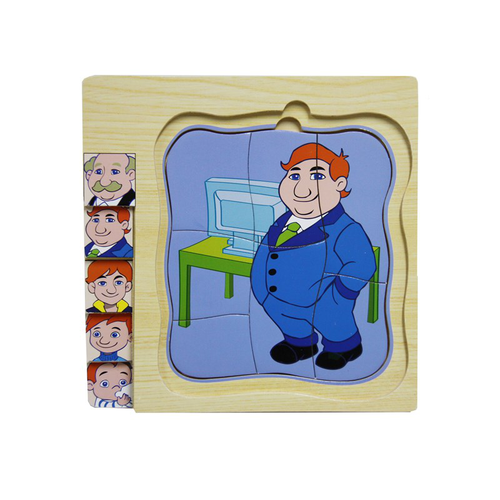 Top Bright - Puzzle warstwowe dziadek na Arena.pl