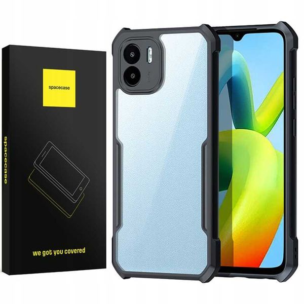 Spacecase Beetle Poco C50 Black zdjęcie 1