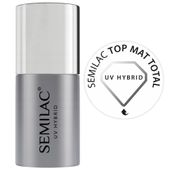 SEMILAC Top mat total top matowy na lakier hybrydowy 7ml