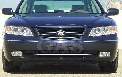 Hyundai Azera - Chromowane Listwy Grill Chrom Atrapy Zderzaka Tuning na Arena.pl