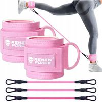 OPASKI TRENINGOWE NA KOSTKĘ KOSTKI DO WYCIĄGU ATLASU ZESTAW 2 SZT + 3