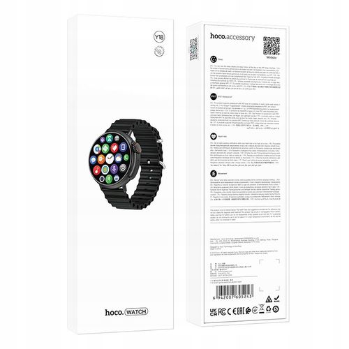 Smartwatch niktrade 208794975 czarny na Arena.pl